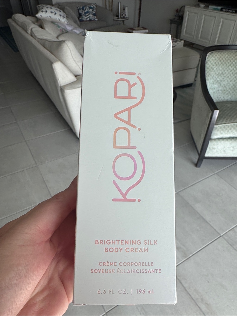 Kopari Brightening Silk Body Cream — Glass House Pump NWT